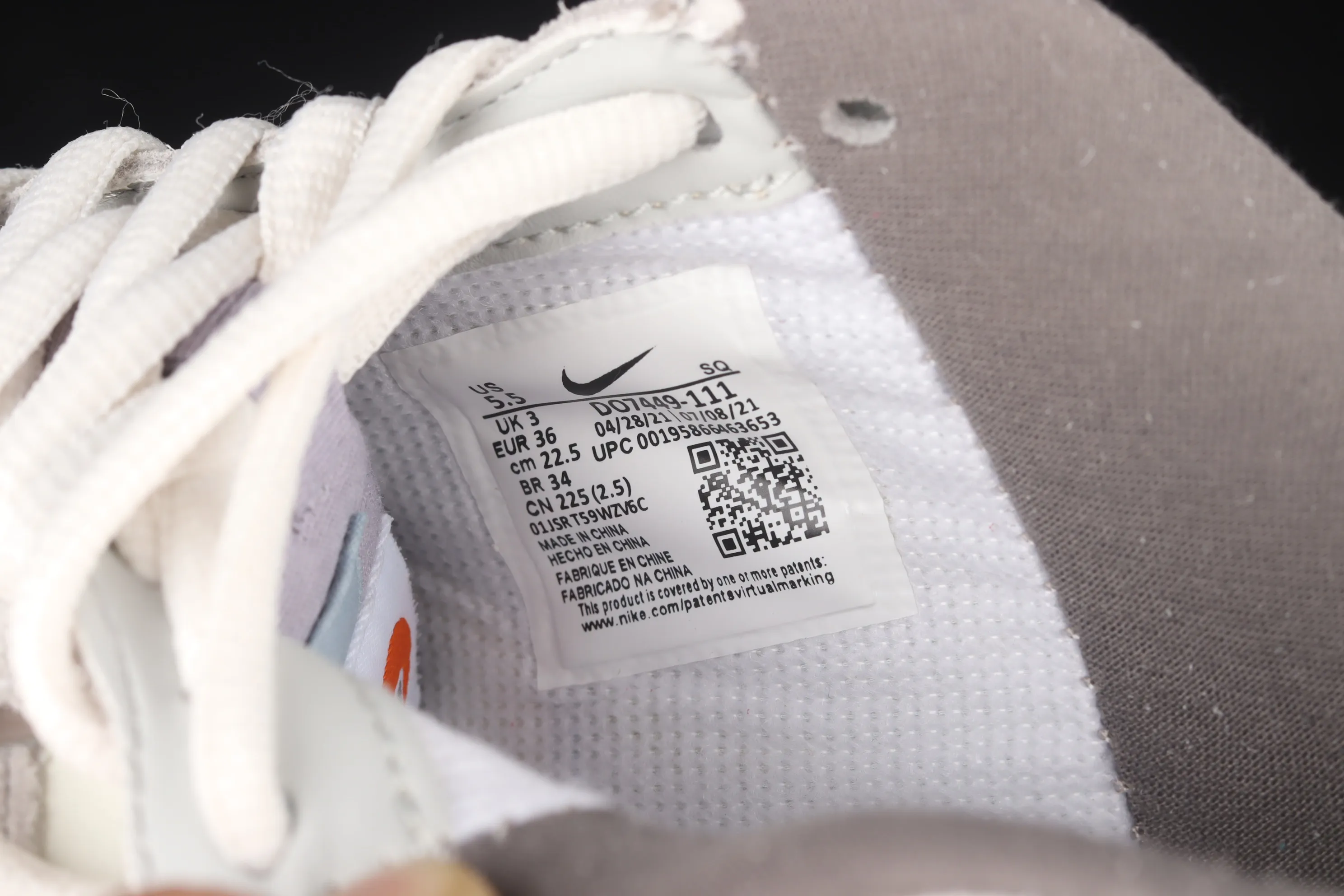 All Categories Nk Air Force 1 Air Force Series Nk Air Force 1 Shadow Air Force Lightweight Increase Nk Air Force 1 Shadow Air Force One Lightweight Increase Low-top Versatile Sneakers DO7449-111